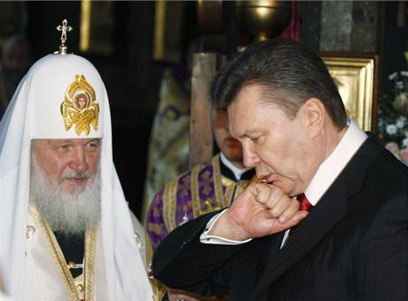Viktor Janukovy pi inauguraci